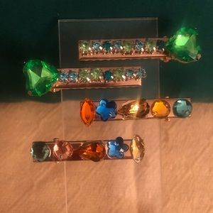 Medium Rhinestone Hair Clips